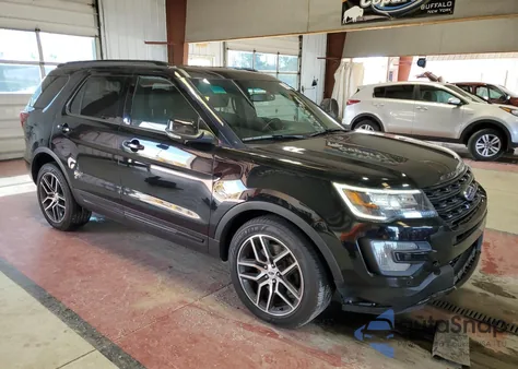 2017 Ford Explorer Sport из США, поврежденный, VIN 1FM5K8GT5HGC09134